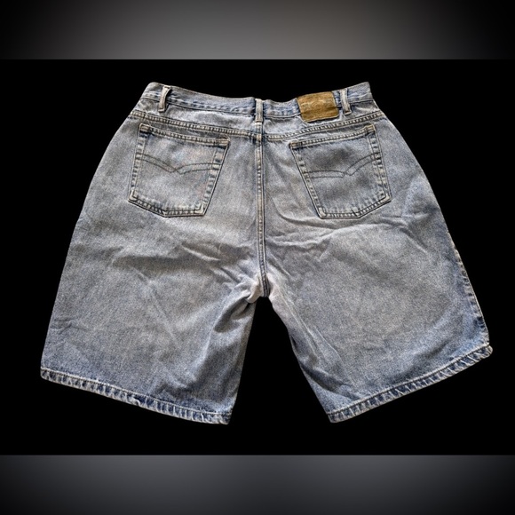 Vintage Bugle Boy Jeans Shorts 10” Inseam Y2K Skater Size 36 - Picture 1 of 6